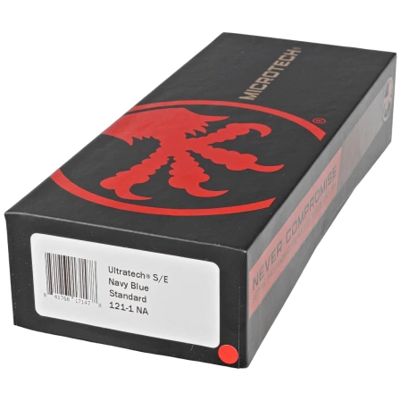 Microtech Ultratech S/E OTF Knife Navy Blue Aluminum, Black M390 by Tony Marfione (121-1NA)