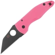 Nóż składany Spyderco MicroJimbo Sprint Run Pink G10, Black DLC CPM S30V by Michael Janich (C264GPNBKP)