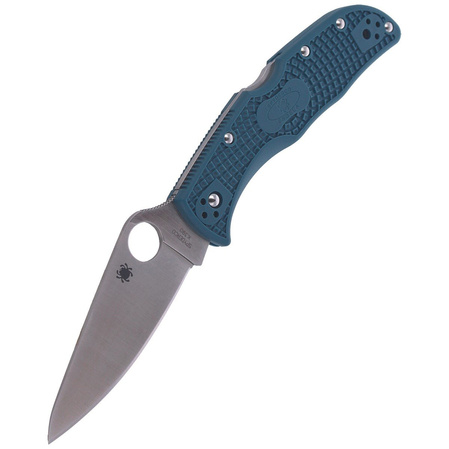Spyderco Endela FRN Blue, K390 Plain knife (C243FPK390)