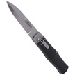 Mikov Predator Knife Black ABS, Stonewashed N690 (241-BH-1/STKP)