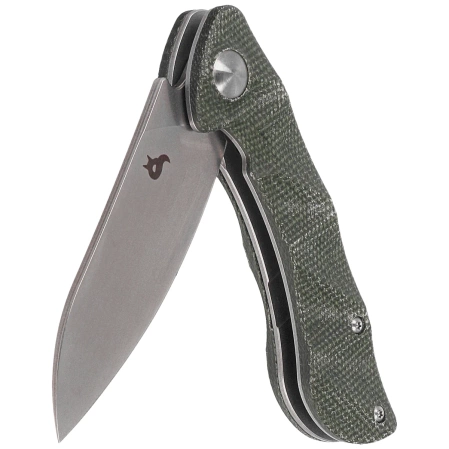 Nóż składany BlackFox Dripper OD Green Canvas Micarta, Stonewashed VG-10 (BF-771 MOD)