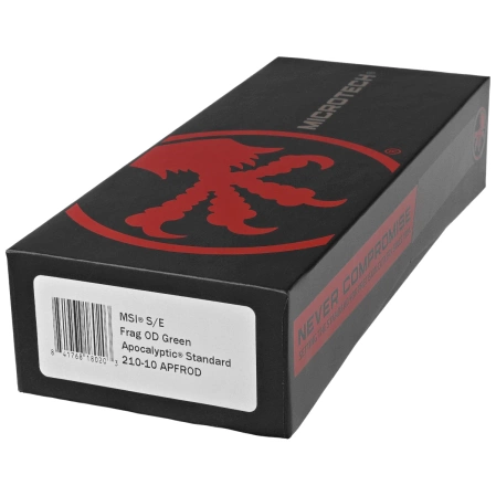 Nóż składany Microtech MSI S/E Ram-Lok OD Green Frag Aluminium, Apocalyptic M390MK by Tony Marfione (210-10APFROD)