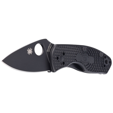 Nóż składany Spyderco Ambitious Black FRN, Black Blade 8Cr13MoV (C148PBBK)