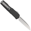 Microtech Cypher II S/E OTF Knife Black Aluminum, Stonewashed M390MK by Deryk Munroe and Tony Marfione (1241-10)