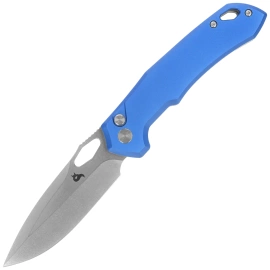 Nóż składany BlackFox Atros Blue Aluminium, Stonewashed VG-10 (BF-770 BL)
