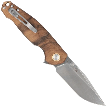 Viper Katla Walnut Wood, Satin M390 by Jesper Voxnæs Knife (V5985NO)