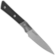 Microtech Pairing Kitchen Knife Black G10, Stonewashed MK390 (3500B-10BK)