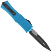 Microtech Hera II Mini Bayonet OTF Knife Blue Aluminium, Black M390MK by Tony and Sean Marfione (1701M-1BL)