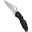 Spyderco Byrd Meadowlark 2 FRN Black, PlainEdge (BY04PBK2)