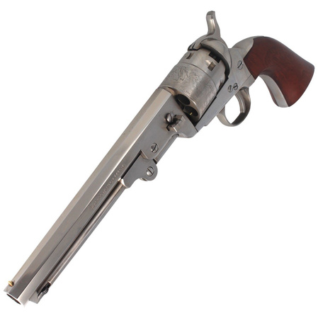Pietta Revolver 1851 Colt Navy Yank Steel Old Silver .44 (YANOS44)