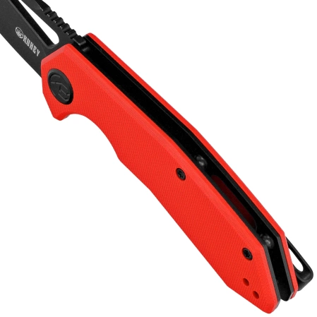Nóż składany Kubey Vagrant Red G10, Black Stonewashed 14C28N by Maksim Tkachuk (KU291K)