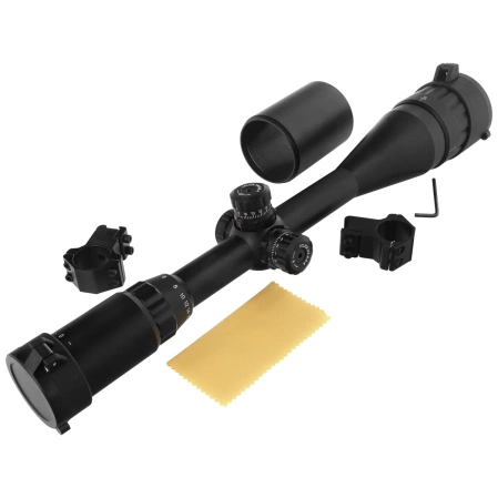 Luneta celownicza Vögler Optik Premium 6-24x50AOL Mil-Dot 1'' z podświetleniem i paralaksą, montaż 11mm