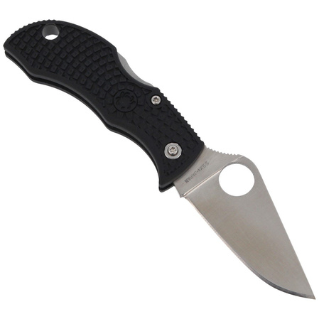 Spyderco Manbug Lightweight Black PlainEdge Knife (MBKP)