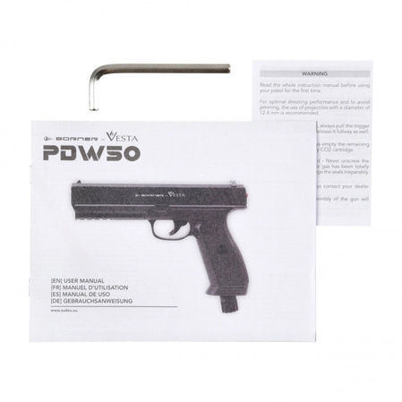 Pistolet RAM Borner PDW50 cal. 50 (14-2022)