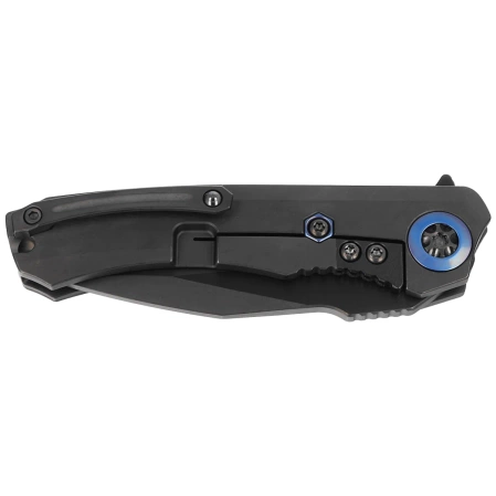 Nóż składany Heretic Wraith-M DP Flipper Battleworn DLC Titanium/Carbon Fiber, Battleworn DLC MagnaCut by Tony Marfione Jr.