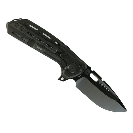 Nóż składany Reate TX228 LE No 046/200 Black DLC Titanium, Black DLC Titanium Clip, Black DLC M390 (TX228 TDLC.TDLC.DLC)
