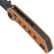 Nóż składany Reate PL-XT Tan G10, Black PVD Nitro-V