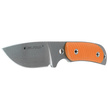 Real Steel Hunter 165 Orange G10, Stonewashed 12C27 knife (3532)