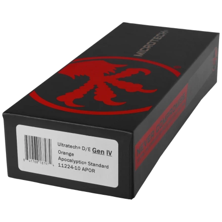 Nóż automatyczny OTF Microtech Ultratech Gen IV D/E Orange Aluminium, Apocalyptic M390MK by Tony Marfione (11224-10APOR)