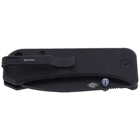 WE Knife Banter Black G10, Black Stonewashed CPM S35VN by Ben Petersan (2004B)