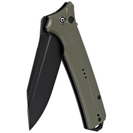 Civivi Neurohaptic Knife OD Green G10, Black Stonewashed Nitro-V (C23080-3)