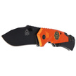 Puma Solingen Rescue Folder Black / Orange Aluminium, Black Coated  (333811)