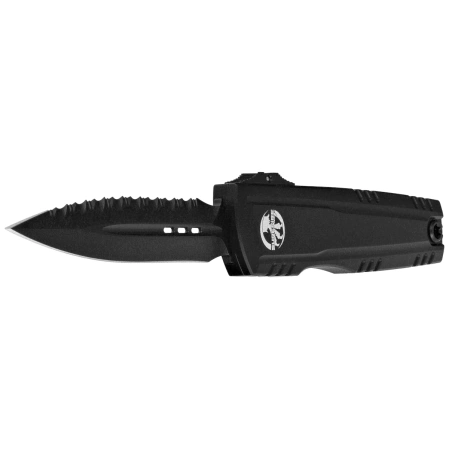 Microtech-Surefire Luminary ZBP D/E Signature OTF Knife Black DLC Aluminum, Black DLC F/S M390MK by Tony Marfione (1270-3DLCTSH)
