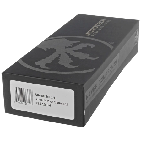 Microtech Ultratech S/E Bounty Hunter Signature OTF Knife Distressed Green Aluminum, Apocalyptic M390 by Tony Marfione (121-10BH)