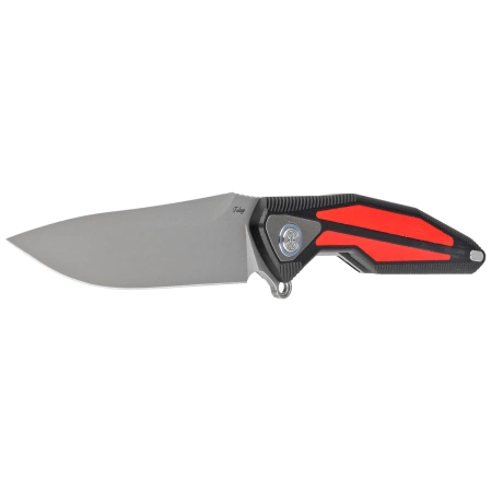 Nóż składany RikeKnife Tulay Black/Red G10, Matted 154CM (RK-Tulay-BR)