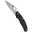 Spyderco UK Penknife Leaf Knife Black FRN, Satin CTS BD1N by Sal Glesser (C94PBK)