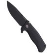 Nóż składany LionSteel SR22A Black Aluminum, Black Sleipner by Molletta (SR22A BB)