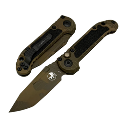Microtech LUDT Gen III T/E Signature Automatic Knife Badlands Camo Aluminum, Badlands Camo M390MK by Tony Marfione (1136-1TPBNCS-Z4)