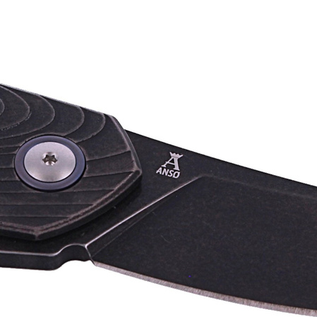 Nóż składany MKM Goccia Dark Stonewashed Titanium, Dark Stonewashed M390 by Jens Ansø (MKGC-TDSW)