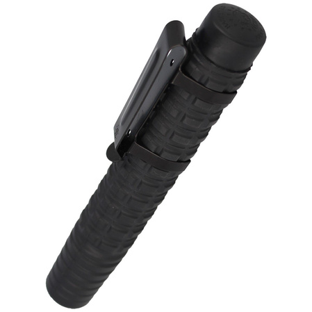 ESP hardened expandable baton 18'' with metal clip (EXB-18H BLK BC-01)