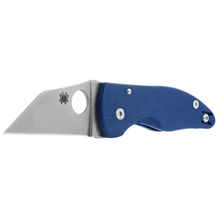 Nóż składany Spyderco MicroJimbo Cobalt Blue G10, Satin CPM SPY27 by Michael Janich (C264GPCBL)