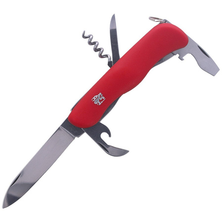 Mikov Praktik Red Pocket knife (115-NH-5/AK RED)