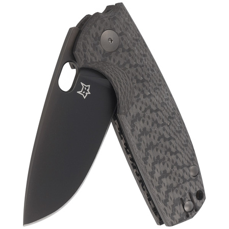 FOX Core Black Carbon Fiber, PVD Elmax by Jesper Voxnæs (FX-604 CF)