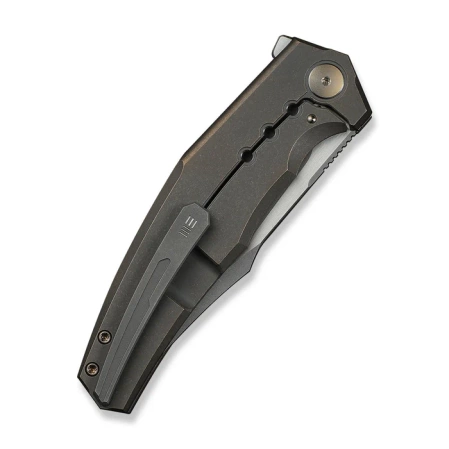 WeKnife Kyklos Bronze Titanium, Gray Stonewashed/Satin M390 (WE23086-2)