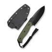 Sencut Toxodon Knife OD Green G10, Black 9Cr18MoV (S24036-2)