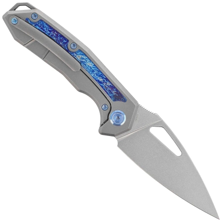 Kubey KB Knives Coeus Gray Titanium/Timascus, Beadblasted CPM S35VN (KB286A)