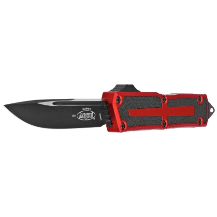 Microtech Scarab II Gen III S/E OTF Knife Red Aluminum, Black M390MK by Tony Marfione (1278-1RD)