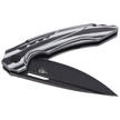 Nóż składany Bestech Ornetta Carbon Fiber / White G10, Black Stonewash N690 by Kombou (BL02D)