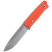 LionSteel Bushcraft G10 Orange / Fixed Blade (B40 GOR)