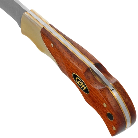 Herbertz CJH Cocobolo Wood/Nickel Silver, Satin 440A (10000669)