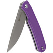 Sencut Knife Scitus Purple G10, Gray Stonewashed D2 by Ostap Hel (S21042-2)