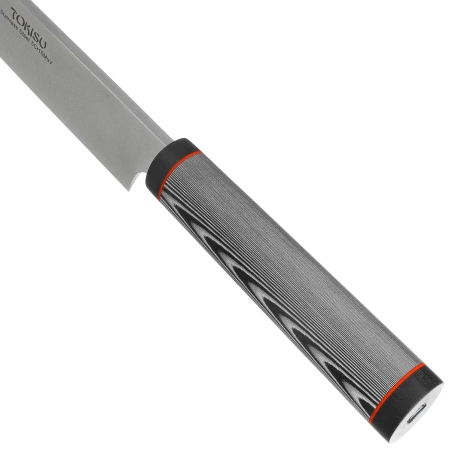 Nóż kuchenny Tokisu Yanagiba G10 Damascus, Satin 5Cr15Mov (17459)