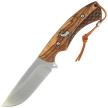 Martinez Albainox Deer Hunting Knife Zebra Wood, Satin 3Cr13Mov (32798)