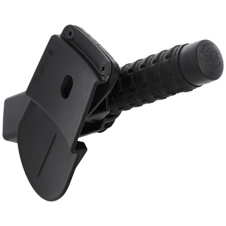 ESP hardened expandable baton 21'' with Fobus Paddle (EXB-21H BLK BH-24)