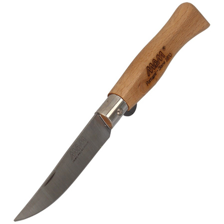 MAM Douro Pocket Knife with Blade Lock, Light Beech Wood 75mm (2006-LW)
