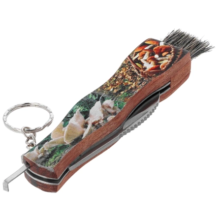 Nóż na grzyby Martinez Albainox Mushroom 3D Wood, Satin 3Cr13Mov (18258)